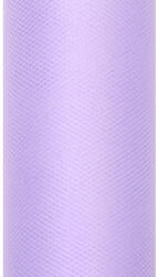 PartyDeco S. r. o Dekoranyag, tüll, 30CM, 9M, halvány lila