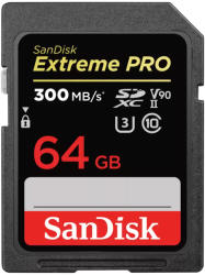 SanDisk Extreme PRO SDXC 64GB C10/UHS-II SDSDXDK-064G-GN4IN/121505