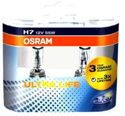 OSRAM Bec auto halogen pentru far Osram Ultra Life H7 12V 55W