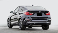 Avisa lökhárítóvédő BMW X4 F26 2014-2018 carbon mintás fekete (49234)