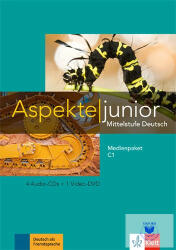 Aspekte junior C1 Medienpaket (4 Audio-CDs + Video-DVD)