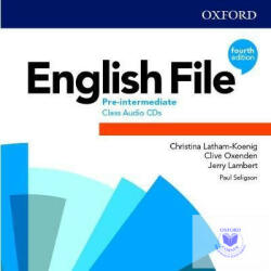 Oxford University Press English File Pre-Intermediate Class Audio CDs (Fourth Edition)