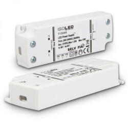 Ledium LED tápegység 12V DC, 0-15W, ultra-lapos, SELV (OH9113049)