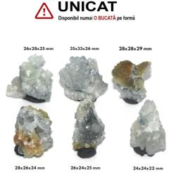 Mineral Natural Zincit Brut - 31-42 x 21-31 x 16-25 mm - (XL)
