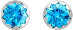 Preciosa Cercei albaștri din argint cu zirconiu cubic Preciosa Vela 5253 67