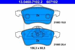 ATE set placute frana, frana disc ATE 13.0460-7102.2 (13.0460-7102.2)