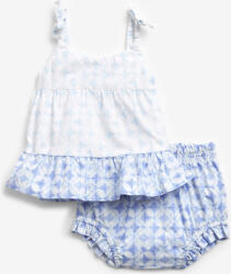 GAP Tiered Outfit Set pentru copii GAP | Albastru Alb | Fete | 12-18 luni
