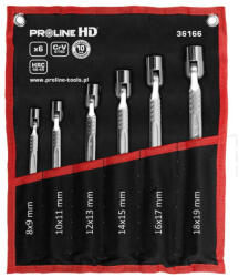 Proline HD csukló csőkulcs szett - hd cr-va 8-19mm - 6 db (36166)