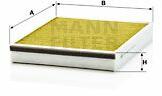 Mann-filter Filtru, aer habitaclu MANN-FILTER FreciousPlus FP 25 007 (FP 25 007)
