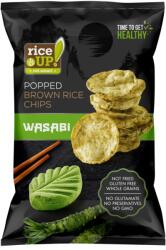 Rice Up Gluténmentes Wasabi ízű Barna Rizs Chips