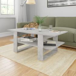 vidaXL Măsuță de cafea, gri beton, 110 x 55 x 42 cm, PAL (800544) Masa de cafea