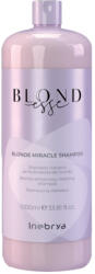 Inebrya BLONDESSE Blonde Miracle Shampoo élénkítő sampon szőke hajra 1000 ml