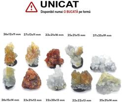 Mineral Natural Zincit Brut 22-27 x 12-25 x 11-19 mm - ( M )