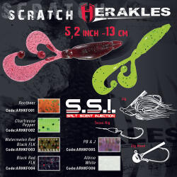 Herakles GRUB SCRATCH 5.2 13cm WATERMELON RED FLK