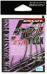 Decoy Carlige Offset Decoy Worm 18 Go-maru Nr. 5/0