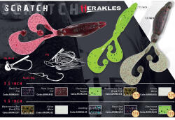 Herakles GRUB SCRATCH 4.5 11.4cm BLACK RED FLK