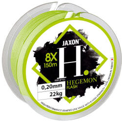 JAXON FIR TEXTIL HEGEMON 8X FLASH 150m 0.06mm 4kg Verde Fluo