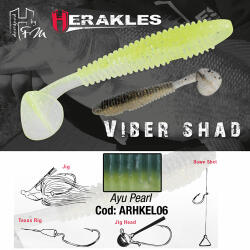 Herakles VIBER SHAD 3.8 9.7cm AYU PEARL