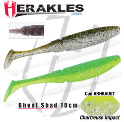 Herakles GHOST SHAD 10cm CHARTREUSE IMPACT