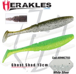 Herakles GHOST SHAD 13cm WHITE / SILVER