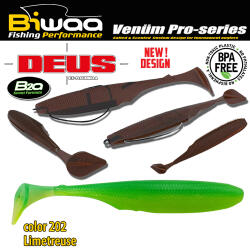 Biwaa SHAD DEUS 5 13cm 202 Limetreuse