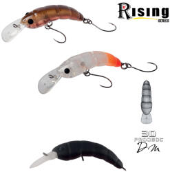 Herakles VOBLER MOTH TROUT AREA F 3.7cm 2.2gr Matt Black