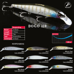 Herakles VOBLER DOGO 110SP 11cm 19gr Alburno Flash