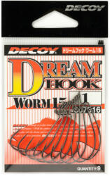 Decoy Carlige Offset Decoy Worm 15 Dream Hook Nr. 2/0