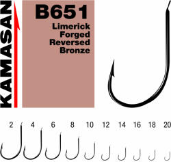Kamasan Carlige Kamasan B651 Nr 18