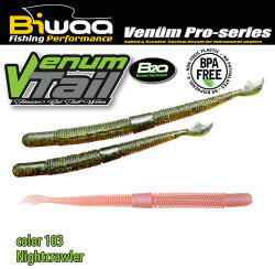 Biwaa SHAD VENUM TAIL 4 10cm 103 Nightcrawler