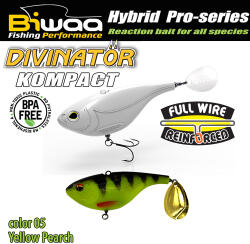 Biwaa SHAD DIVINATOR KOMPACT 90 9cm 55gr 05 Yellow Perch