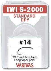 VARIVAS CARLIGE FLY IWI S-2000 2X FINE NR 16 micro barb