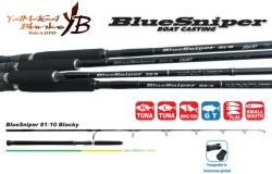 YAMAGA Blanks LANSETA YAMAGA BLANKS BLUE SNIPER 81/10 BLACKY TUNA 2.48m 50-130gr