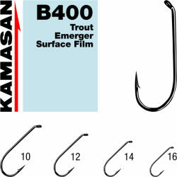 Kamasan Carlige Kamasan Fly B400 Nr 12