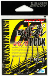 Decoy Carlige Offset Decoy Worm 18 Roku-maru Nr. 6/0