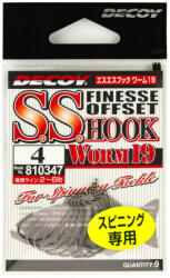 Decoy Carlige Offset Decoy Worm 19 S. S Nr. 2
