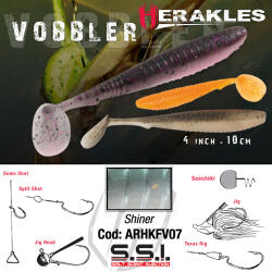 Herakles SHAD VOBBLER 4 10cm SHINER