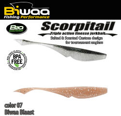 Biwaa SHAD SCORPITAIL 5 13cm 07 Biwaa Blaast