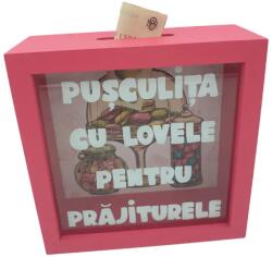 Gravolo Pusculita cu lovele pentru prajiturele, roz (C706)