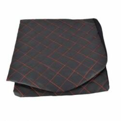 ALM Huse textil - imitatie piele romburi Dacia Duster II 2018-2024 Negru+ Rosu Â® ALM (ALM DUST-II-NR)