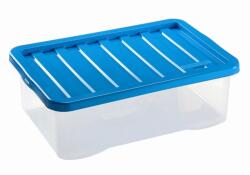 Heidrun Europlastic Heidrun Quasar átlátszó tárolódoboz 18L tetővel (1682)