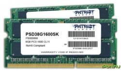 Patriot 8GB (2x4GB) DDR3 1600MHz PSD38G1600SK