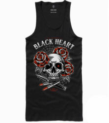 Black Heart Tricou de damă BLACK HEART - LIPSTICK SKULL - NEGRU - 9052