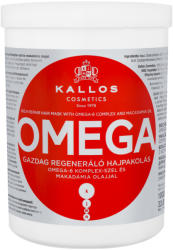 Kallos Omega-6 Regeneráló hajpakolás komplexel és makadámia olajjal 1 l