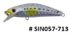 Strike Pro Vobler STRIKE PRO Skinny Mini, Sinking, 5cm, 4.5g, culoare SIN057-713 (SP.EG222A.SIN057.713)