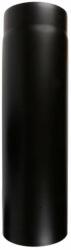 Muta Vastag falú füstcső 200/500mm - fekete