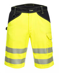 Portwest PW348 PW3 Hi-Vis rövidnadrág citromsárga 56-os 41 (VÉDŐ-329991)