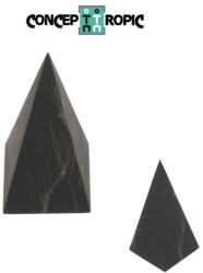 Piramida Shungit Mat - Protectie EMF 6x6x13 cm - 1 Buc