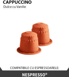 La Capsuleria Cappuccino cu Vanilie, 10 capsule compatibile Nespresso, La Capsuleria (CN26)