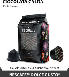 La Capsuleria Ciocolata Calda, 16 capsule compatibile Dolce Gusto, La Capsuleria (DG18)